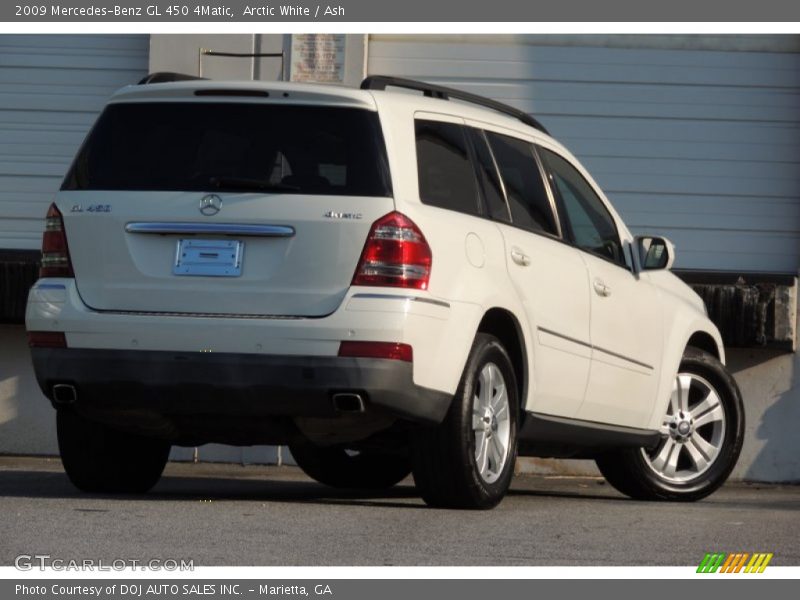 Arctic White / Ash 2009 Mercedes-Benz GL 450 4Matic