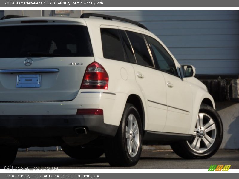 Arctic White / Ash 2009 Mercedes-Benz GL 450 4Matic