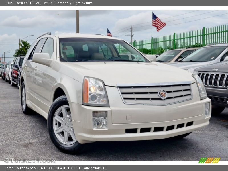 White Diamond / Light Neutral 2005 Cadillac SRX V6