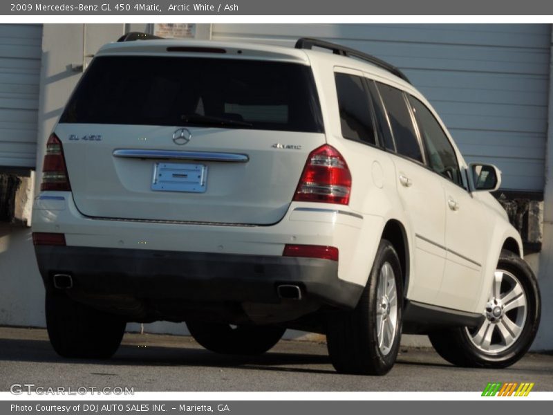 Arctic White / Ash 2009 Mercedes-Benz GL 450 4Matic