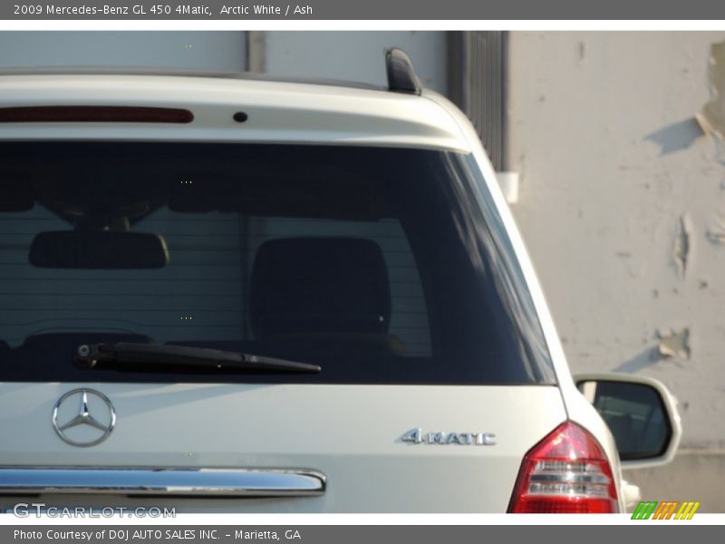 Arctic White / Ash 2009 Mercedes-Benz GL 450 4Matic