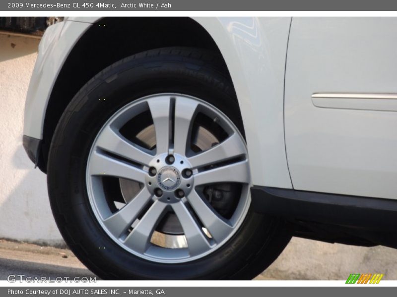 Arctic White / Ash 2009 Mercedes-Benz GL 450 4Matic