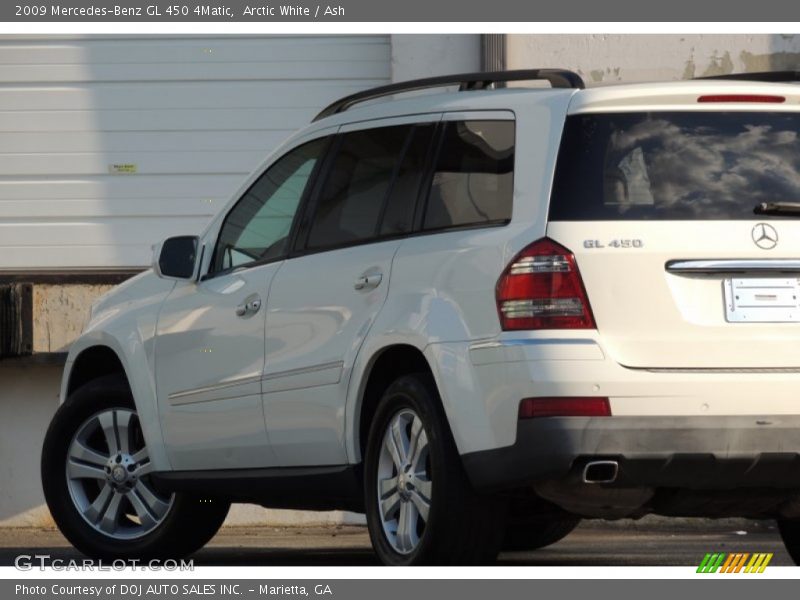 Arctic White / Ash 2009 Mercedes-Benz GL 450 4Matic