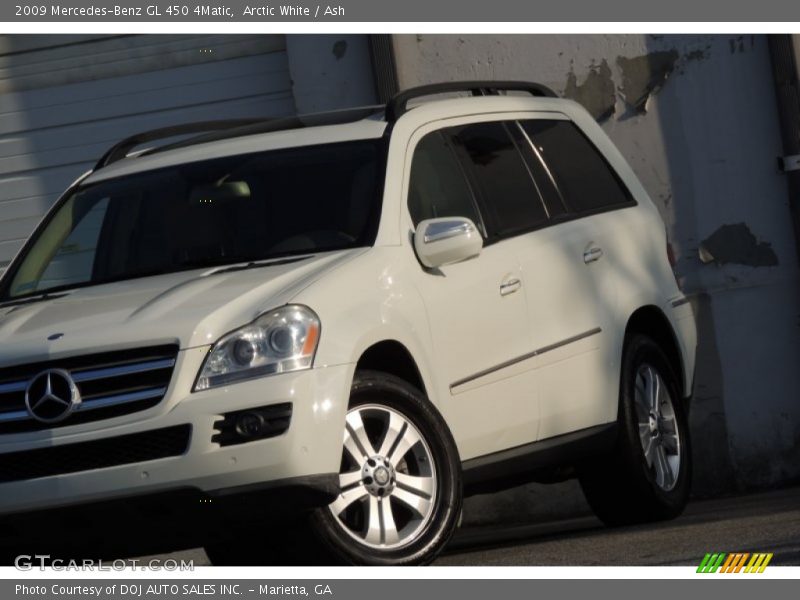 Arctic White / Ash 2009 Mercedes-Benz GL 450 4Matic