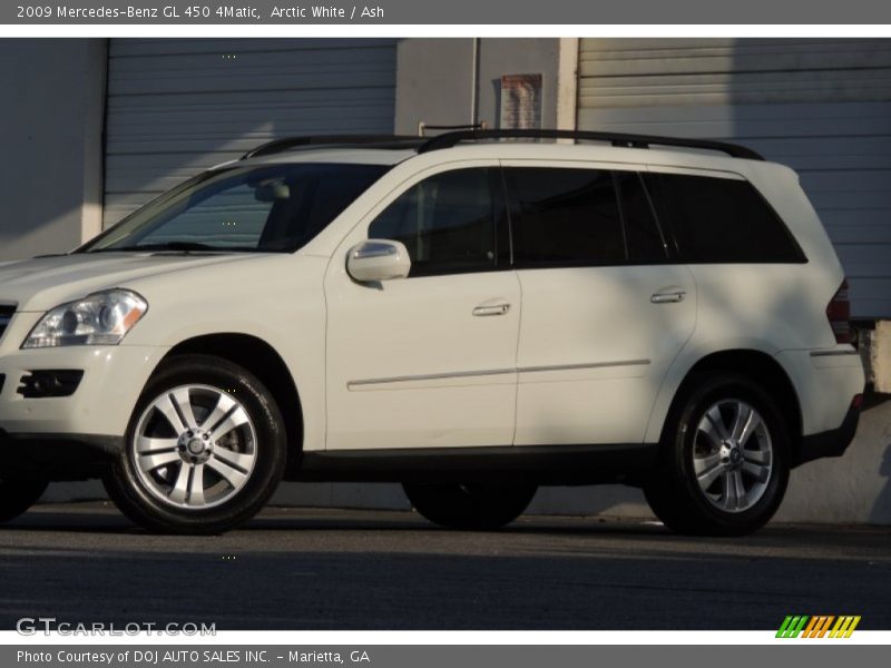 Arctic White / Ash 2009 Mercedes-Benz GL 450 4Matic