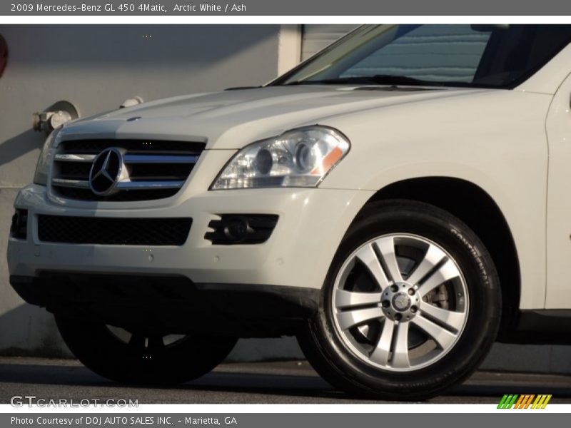 Arctic White / Ash 2009 Mercedes-Benz GL 450 4Matic