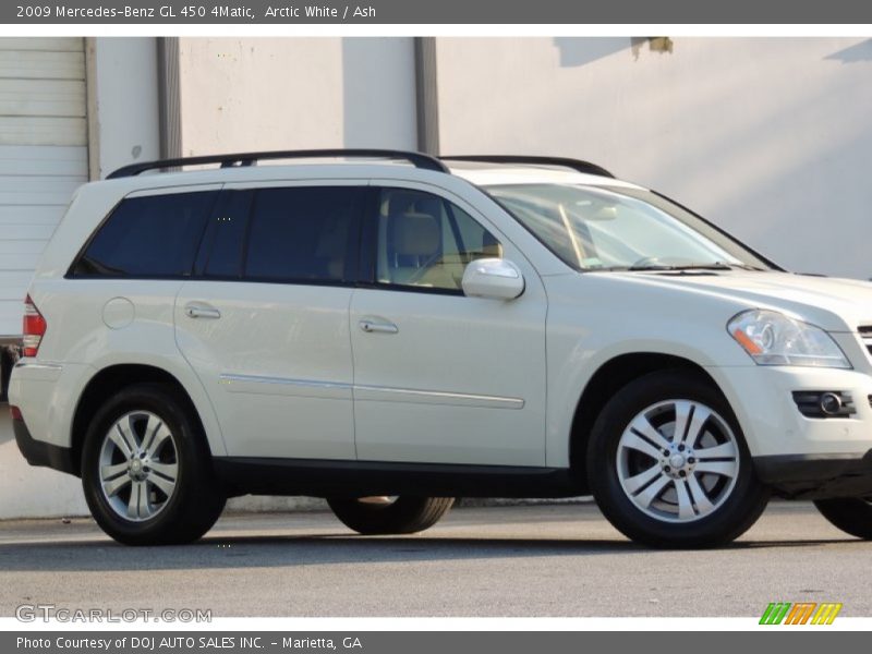 Arctic White / Ash 2009 Mercedes-Benz GL 450 4Matic
