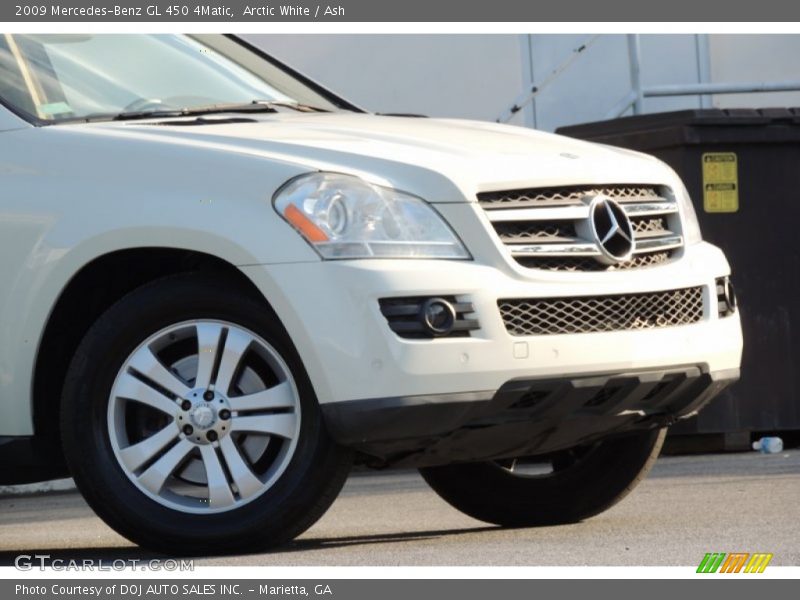 Arctic White / Ash 2009 Mercedes-Benz GL 450 4Matic
