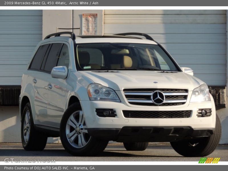 Arctic White / Ash 2009 Mercedes-Benz GL 450 4Matic