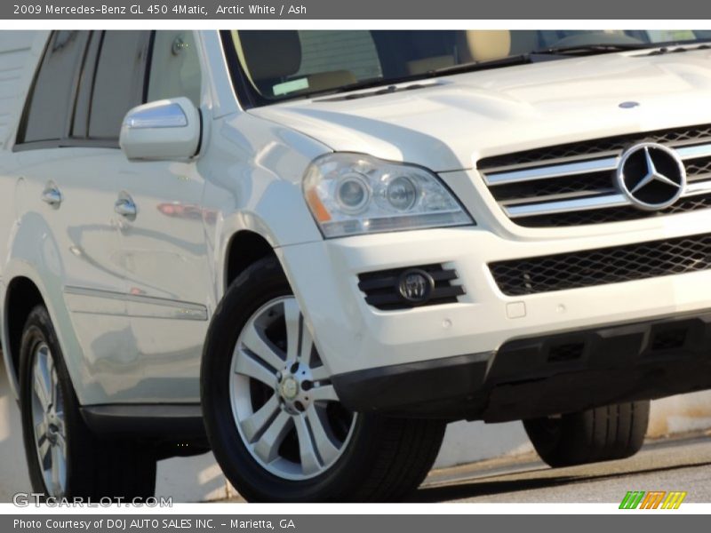Arctic White / Ash 2009 Mercedes-Benz GL 450 4Matic