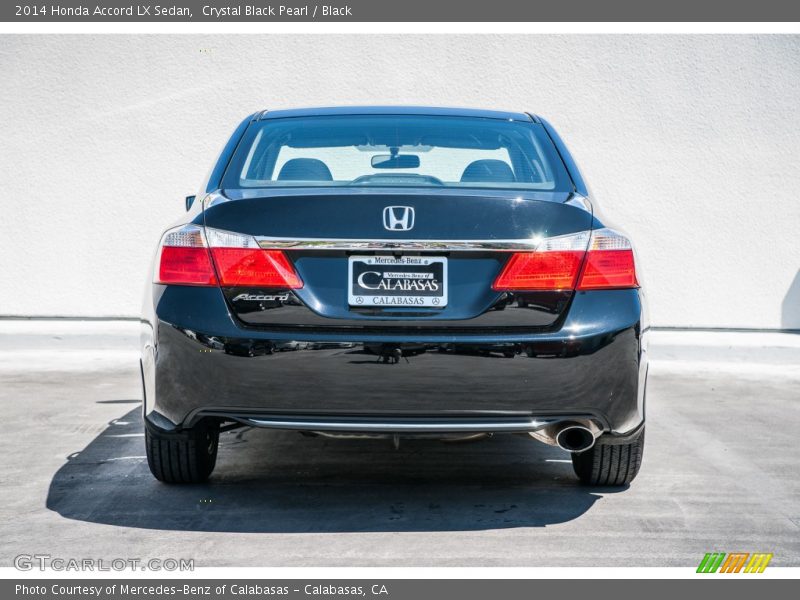 Crystal Black Pearl / Black 2014 Honda Accord LX Sedan