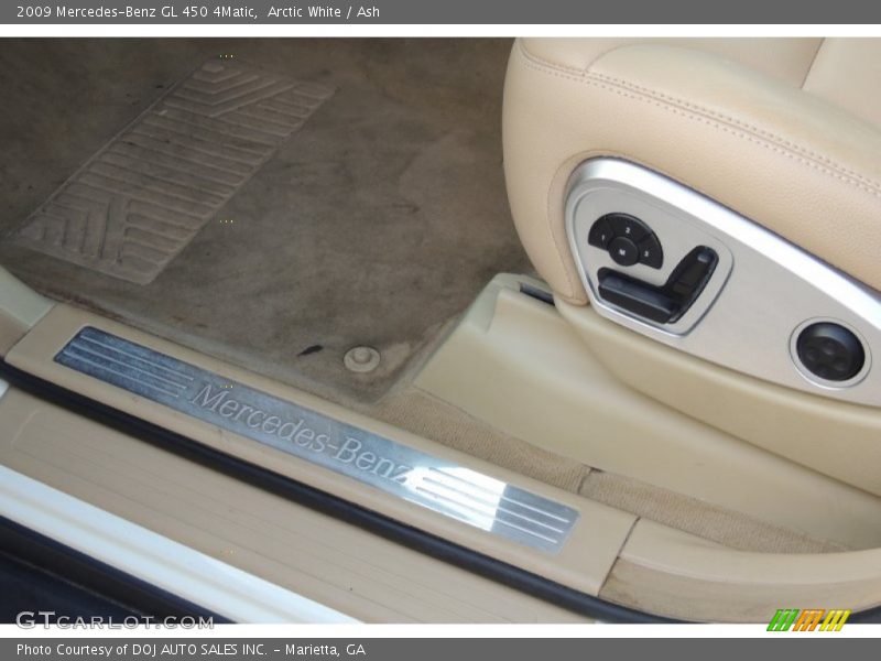 Arctic White / Ash 2009 Mercedes-Benz GL 450 4Matic