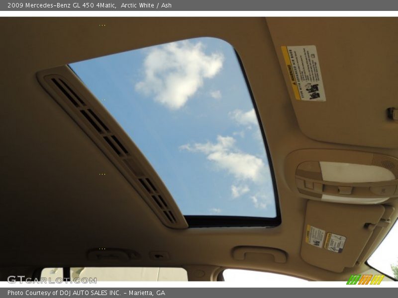 Arctic White / Ash 2009 Mercedes-Benz GL 450 4Matic