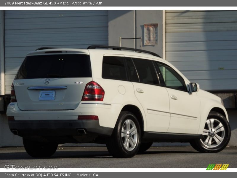 Arctic White / Ash 2009 Mercedes-Benz GL 450 4Matic