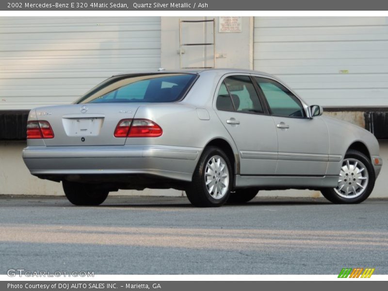 Quartz Silver Metallic / Ash 2002 Mercedes-Benz E 320 4Matic Sedan