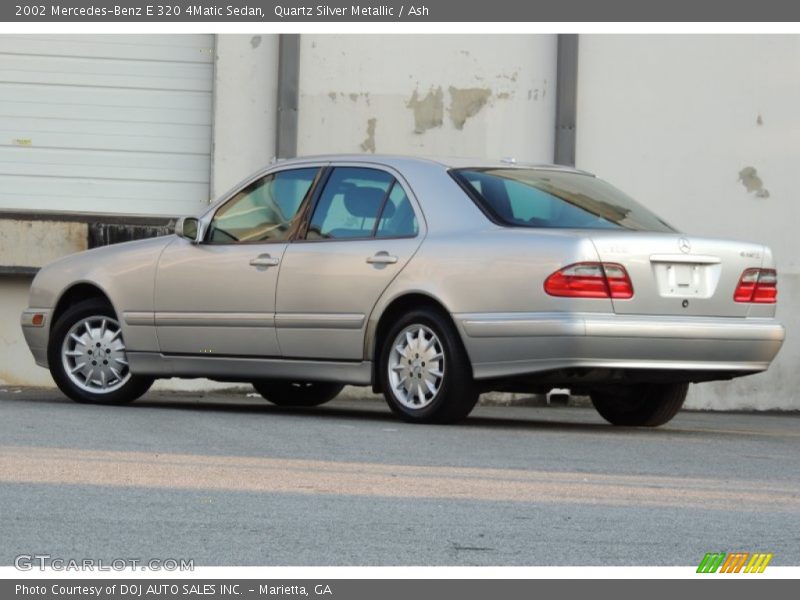 Quartz Silver Metallic / Ash 2002 Mercedes-Benz E 320 4Matic Sedan