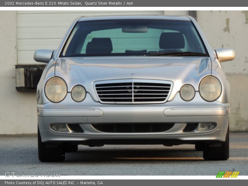 Quartz Silver Metallic / Ash 2002 Mercedes-Benz E 320 4Matic Sedan