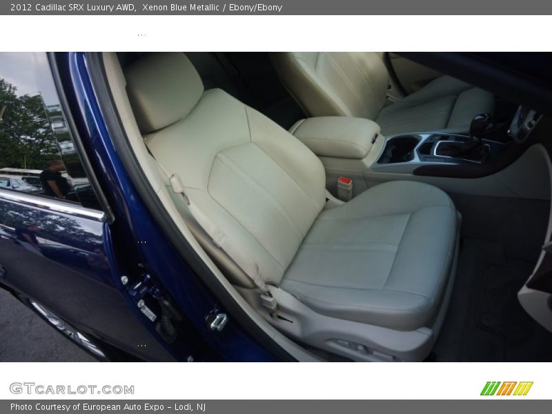 Xenon Blue Metallic / Ebony/Ebony 2012 Cadillac SRX Luxury AWD