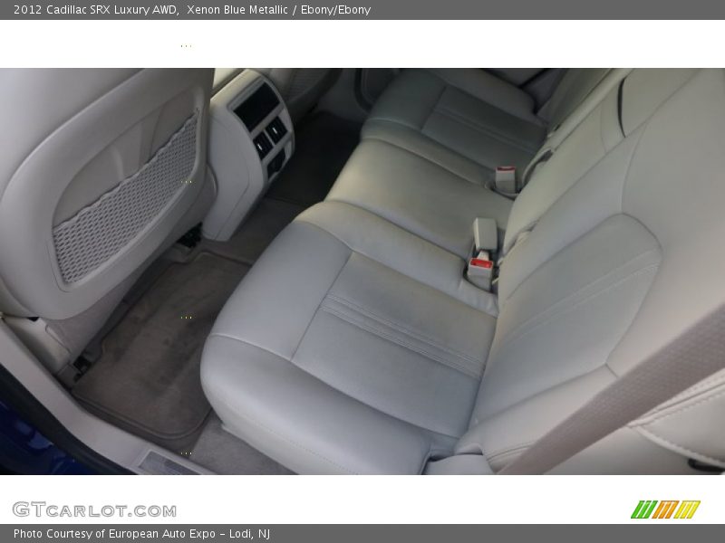 Xenon Blue Metallic / Ebony/Ebony 2012 Cadillac SRX Luxury AWD