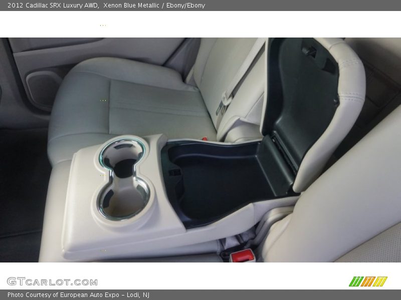 Xenon Blue Metallic / Ebony/Ebony 2012 Cadillac SRX Luxury AWD