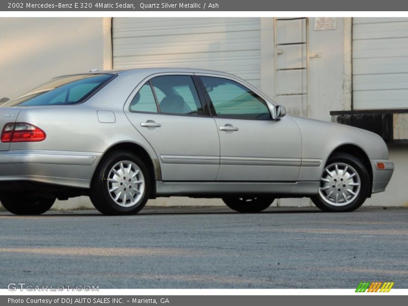 Quartz Silver Metallic / Ash 2002 Mercedes-Benz E 320 4Matic Sedan