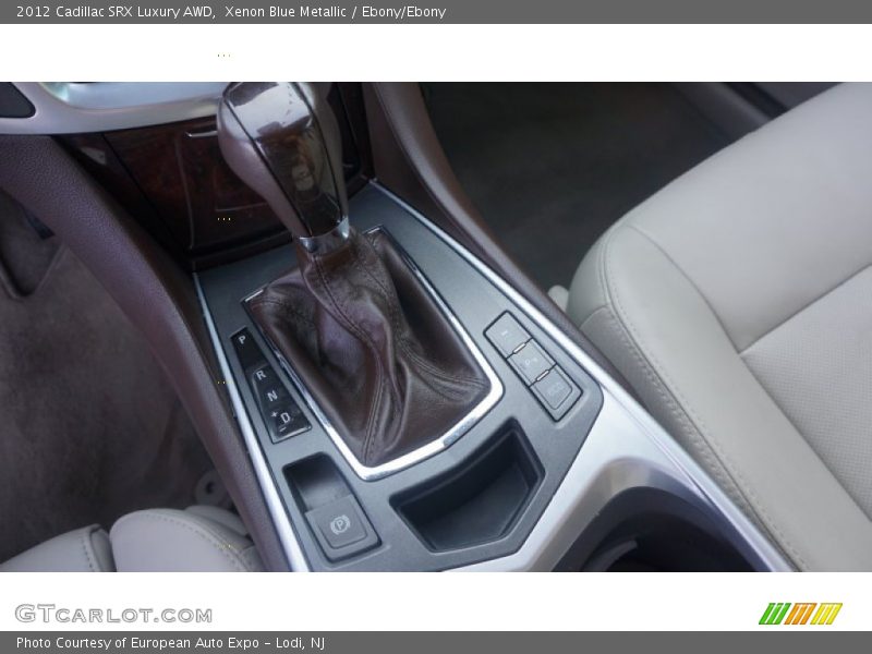 Xenon Blue Metallic / Ebony/Ebony 2012 Cadillac SRX Luxury AWD