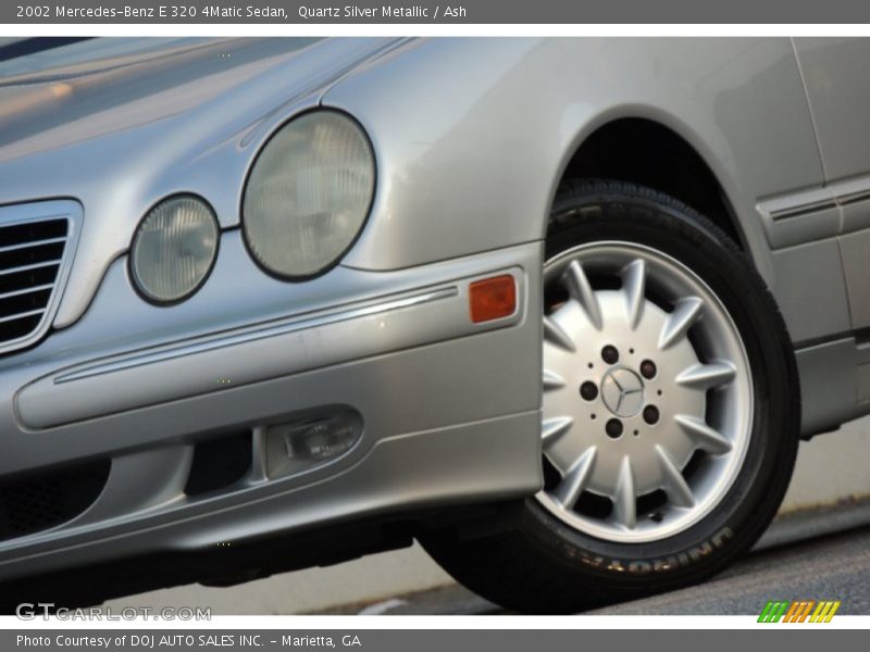 Quartz Silver Metallic / Ash 2002 Mercedes-Benz E 320 4Matic Sedan