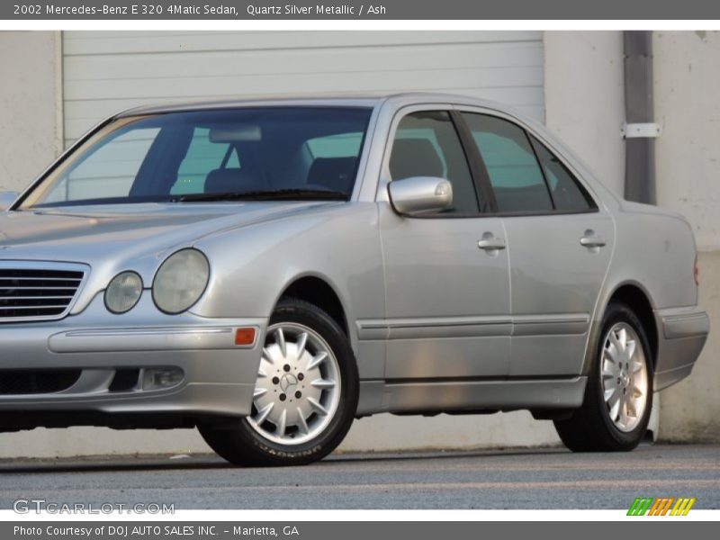 Quartz Silver Metallic / Ash 2002 Mercedes-Benz E 320 4Matic Sedan
