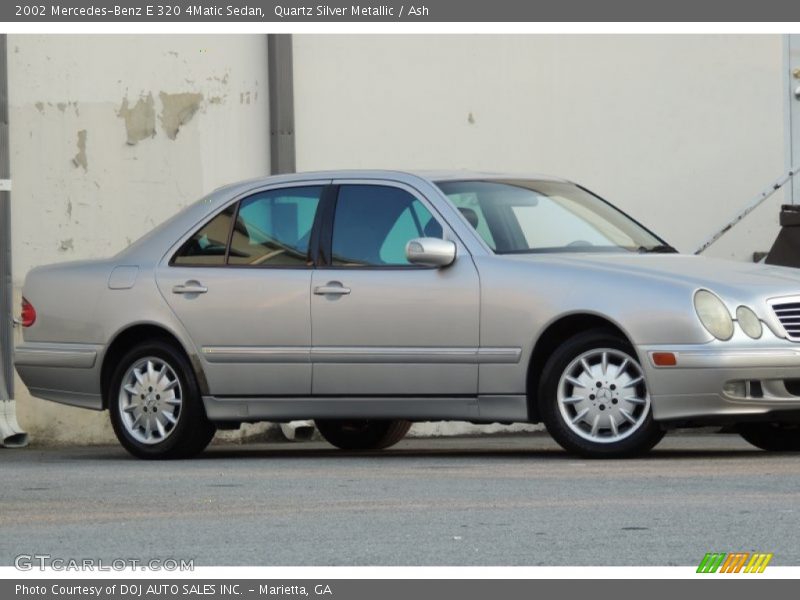 Quartz Silver Metallic / Ash 2002 Mercedes-Benz E 320 4Matic Sedan