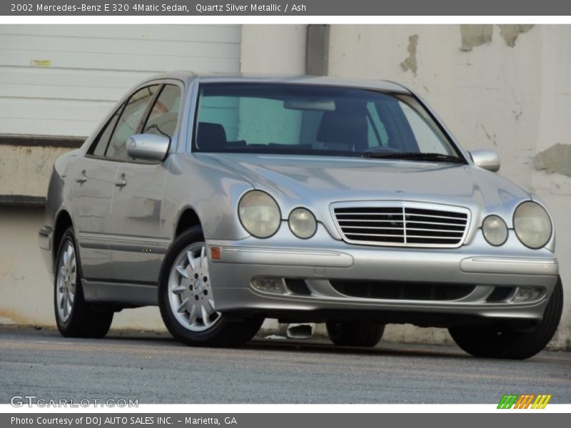 Quartz Silver Metallic / Ash 2002 Mercedes-Benz E 320 4Matic Sedan