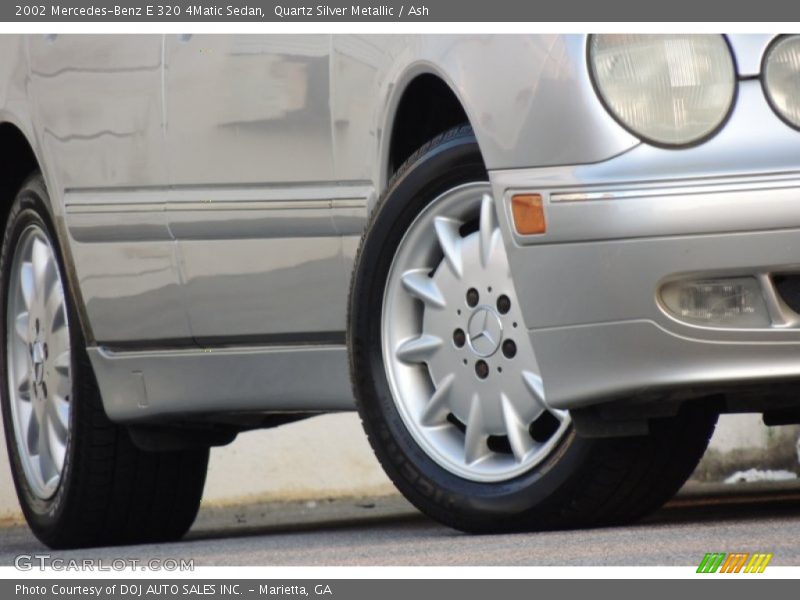 Quartz Silver Metallic / Ash 2002 Mercedes-Benz E 320 4Matic Sedan