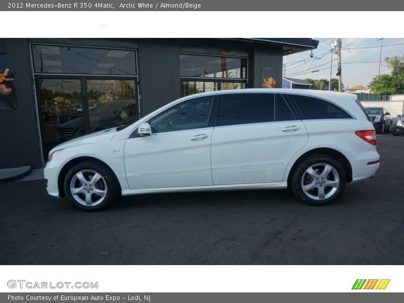 Arctic White / Almond/Beige 2012 Mercedes-Benz R 350 4Matic