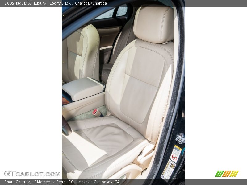 Ebony Black / Charcoal/Charcoal 2009 Jaguar XF Luxury
