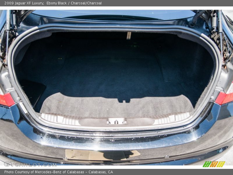 Ebony Black / Charcoal/Charcoal 2009 Jaguar XF Luxury
