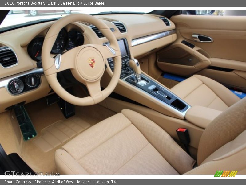 Luxor Beige Interior - 2016 Boxster  