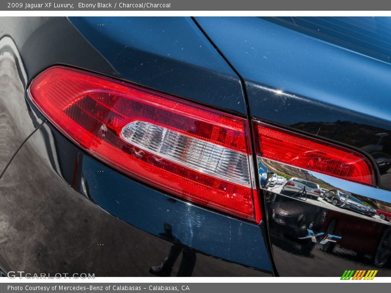 Ebony Black / Charcoal/Charcoal 2009 Jaguar XF Luxury