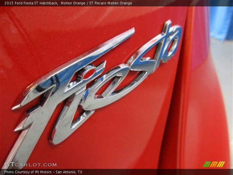 Molten Orange / ST Recaro Molten Orange 2015 Ford Fiesta ST Hatchback