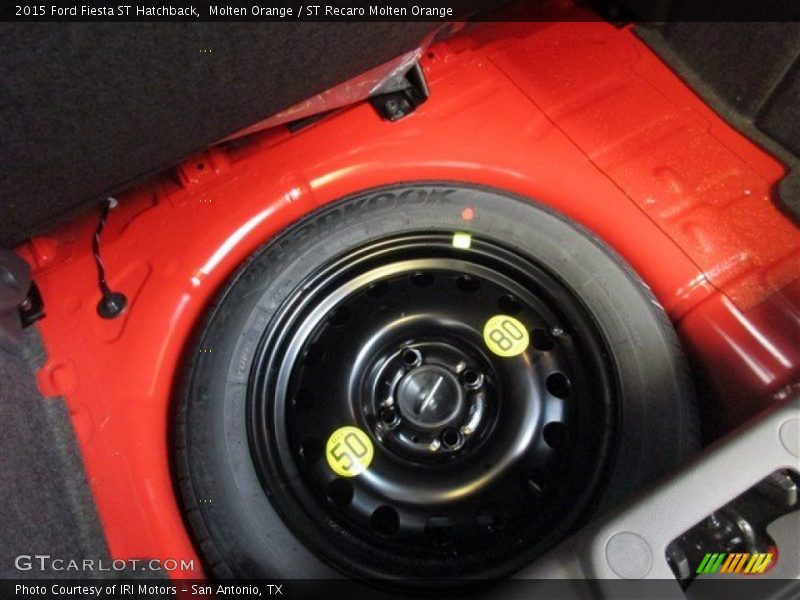 Molten Orange / ST Recaro Molten Orange 2015 Ford Fiesta ST Hatchback