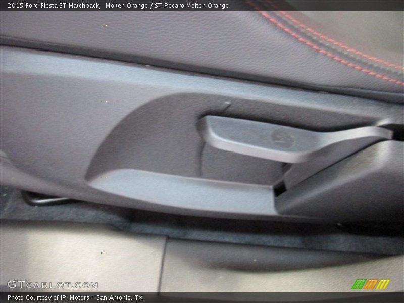 Molten Orange / ST Recaro Molten Orange 2015 Ford Fiesta ST Hatchback