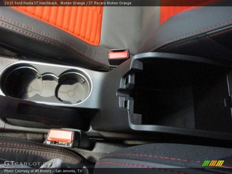 Molten Orange / ST Recaro Molten Orange 2015 Ford Fiesta ST Hatchback