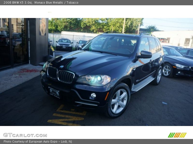 Monaco Blue Metallic / Tobacco 2008 BMW X5 3.0si