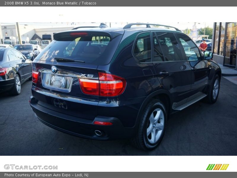 Monaco Blue Metallic / Tobacco 2008 BMW X5 3.0si