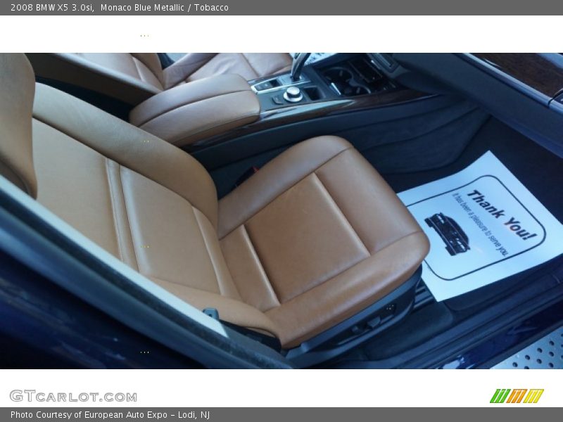 Monaco Blue Metallic / Tobacco 2008 BMW X5 3.0si