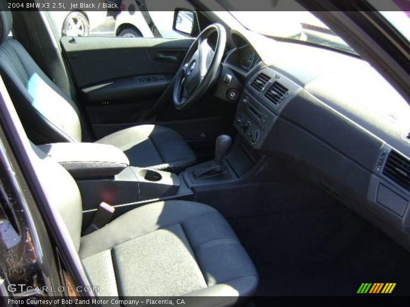Jet Black / Black 2004 BMW X3 2.5i