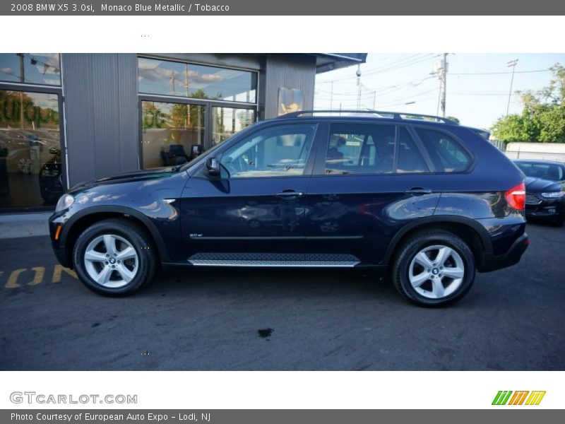 Monaco Blue Metallic / Tobacco 2008 BMW X5 3.0si