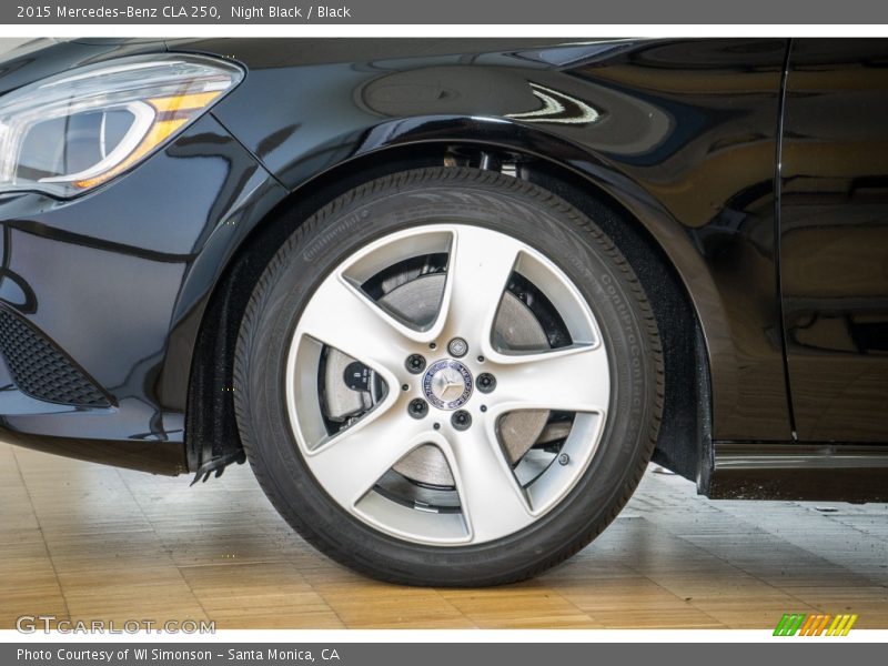 Night Black / Black 2015 Mercedes-Benz CLA 250