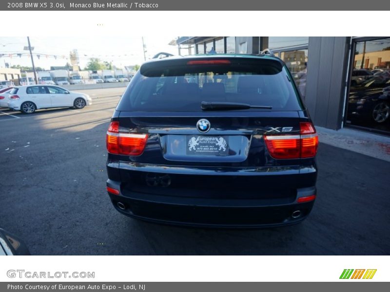 Monaco Blue Metallic / Tobacco 2008 BMW X5 3.0si