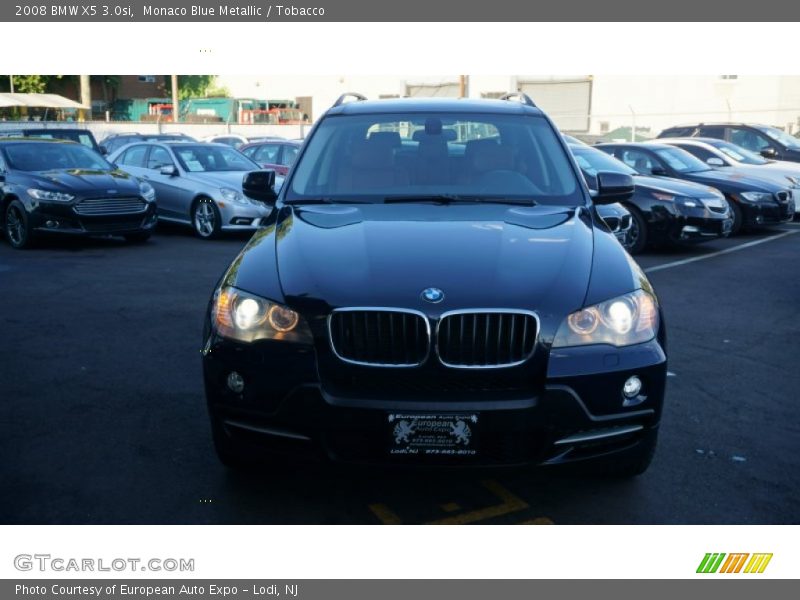 Monaco Blue Metallic / Tobacco 2008 BMW X5 3.0si