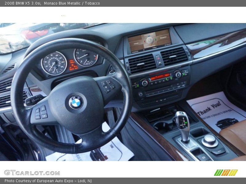 Monaco Blue Metallic / Tobacco 2008 BMW X5 3.0si