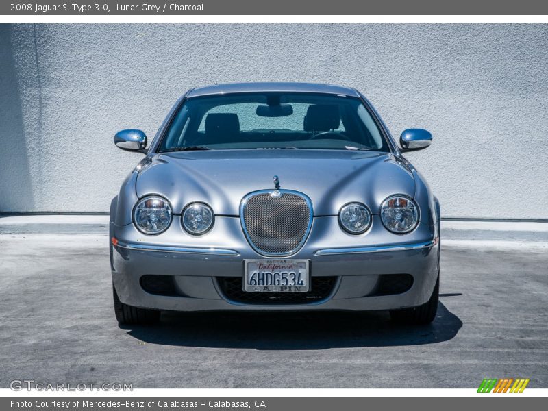 Lunar Grey / Charcoal 2008 Jaguar S-Type 3.0